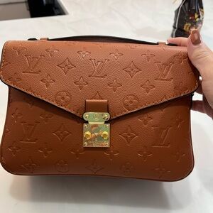 Wanna B LV Brown Monogram Crossbody Bag